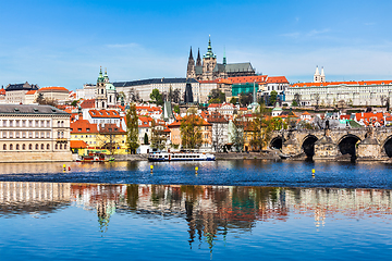 Image showing Gradchany Prague Castle and St. Vitus Cathedral