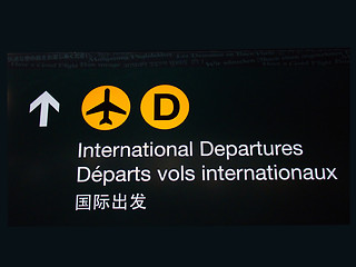 Image showing Airport sign