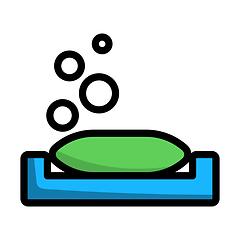Image showing Soap-dish Icon