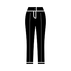 Image showing Business Woman Trousers Icon