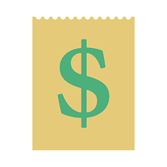 Image showing Dollar Calendar Icon