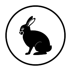 Image showing Easter Rabbit Icon