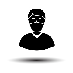 Image showing Medical Face Mask Icon