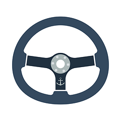 Image showing Icon Of Steering Wheel