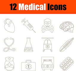 Image showing Medical Icon Set