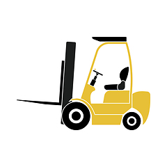 Image showing Warehouse Forklift Icon