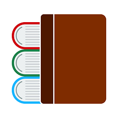 Image showing Stack Of Books Icon