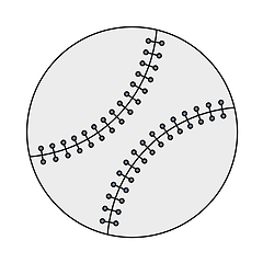 Image showing Baseball Ball Icon