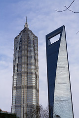 Image showing shanghai Architecture jinmao tower
