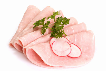 Image showing Cooked ham