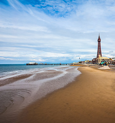 Image showing The Blackpool Tower (HDR)