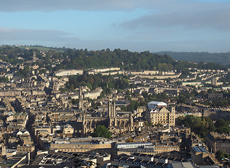 Image showing Aerial view of Bath
