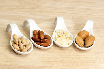 Image showing Almonds variety