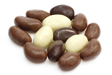Image showing Chocolate almopnds