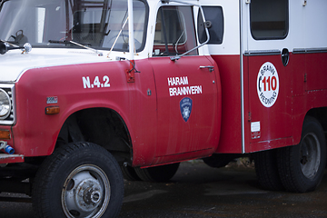 Image showing Old Fire Truck