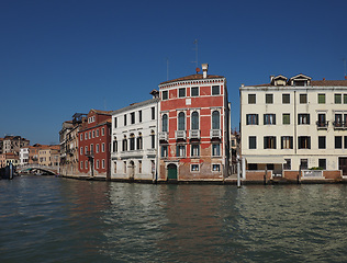 Image showing Canal Grande in Venice