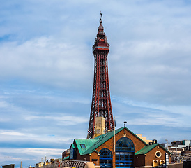 Image showing The Blackpool Tower (HDR)