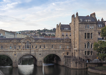 Image showing Pulteney Bridge in Bath