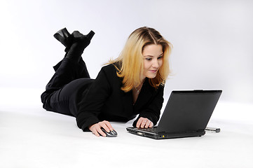 Image showing Young businesswoman