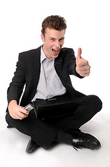 Image showing Young businessman