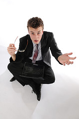 Image showing Young businessman