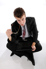 Image showing Young businessman