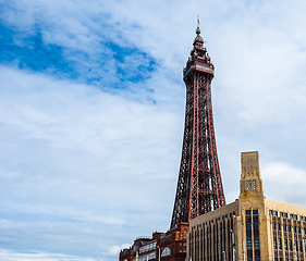 Image showing The Blackpool Tower (HDR)