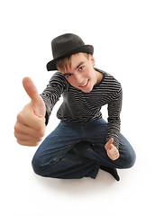 Image showing Young man with hat