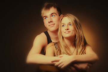 Image showing Young couple