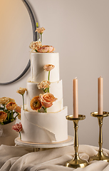 Image showing Elegant style cake