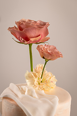 Image showing Wedding cake decoration