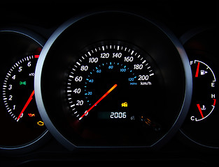 Image showing Car dashboard