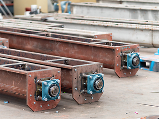 Image showing Screw conveyors with ball bearings