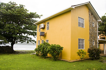 Image showing house by the caribbean sea nicaragua