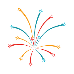 Image showing Fireworks Icon