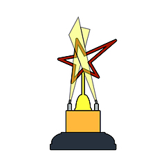 Image showing Cinema Award Icon