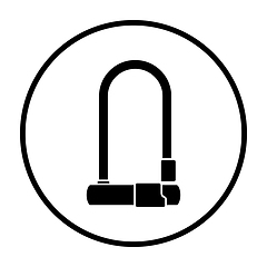 Image showing Bike Lock Icon