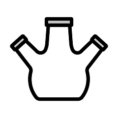 Image showing Icon Of Chemistry Round Bottom Flask