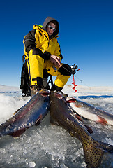 Image showing Fishing success