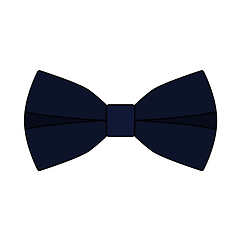 Image showing Business Butterfly Tie Icon