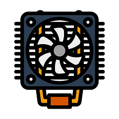 Image showing CPU Fan Icon