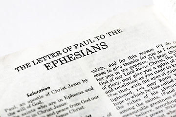 Image showing Book of Ephesians