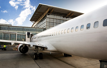 Image showing Airplane Terminal