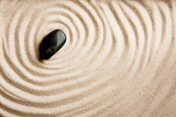 Image showing Sand Swirl Background