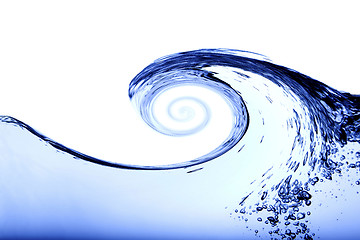 Image showing Bubble and Wave