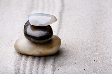 Image showing Zen Rock Stack