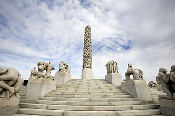 Image showing Statue Park Oslo