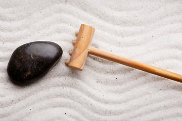 Image showing Japanese Rock Garden