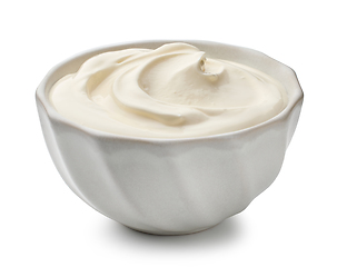 Image showing sour cream yogurt