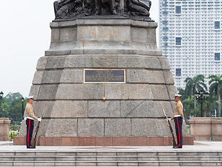 Image showing The Jose Rizal Monument in Manila, Philippines